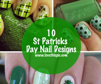 St Patricks Day Nail Designs