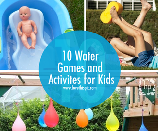 10 Water Games and Activites for Kids