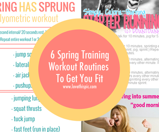 6 Spring Training Workout Routines To Get You Fit