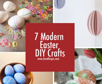 Modern Easter DIY Crafts