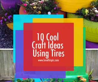 10 Cool Craft Ideas Using Tires