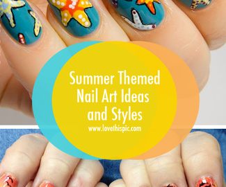 Summer Themed Nail Art Ideas and Styles