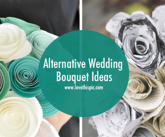 Alternative Wedding Bouquet Ideas
