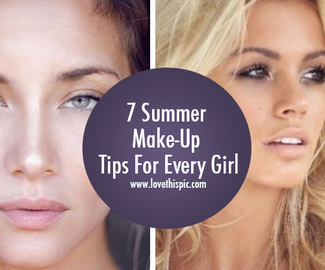 7 Summer Make-Up Tips For Every Girl