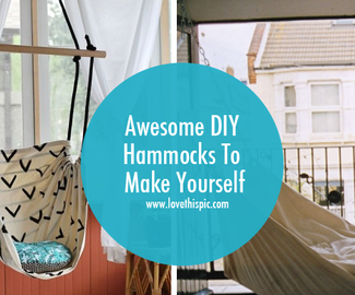 Awesome DIY Hammocks To Make Yourself