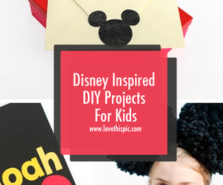 Disney Inspired DIY Projects For Kids