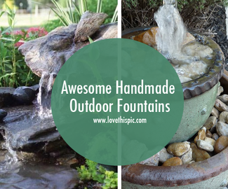 Awesome Handmade Outdoor Fountains