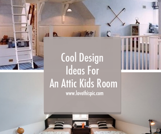 Cool Design Ideas For An Attic Kids Room
