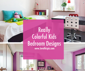 Really Colorful Kids Bedroom Designs
