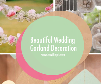 Beautiful Wedding Garland Decoration