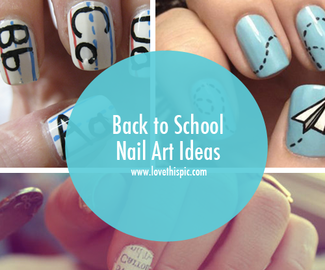 Back to School Nail Art Ideas