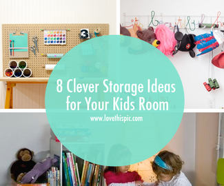 8 Clever Storage Ideas for Your Kids Room