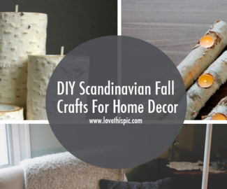 DIY Scandinavian Fall Crafts For Home Decor