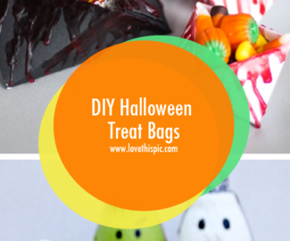 DIY Halloween Treat Bags