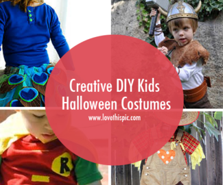 Creative DIY Kids Halloween Costumes