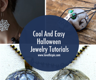 Cool And Easy Halloween Jewelry Tutorials