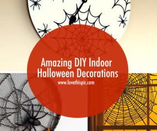 Amazing DIY Indoor Halloween Decorations