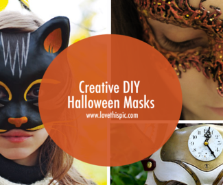 Creative DIY Halloween Masks