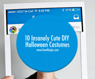 10 Insanely Cute DIY Halloween Costumes