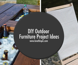 DIY Outdoor Furniture Project Ideas