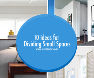 10 Ideas for Dividing Small Spaces