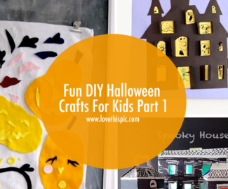 Fun DIY Halloween Crafts For Kids Part 1