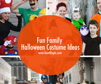 Fun Family Halloween Costume Ideas