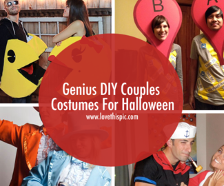 Genius DIY Couples Costumes For Halloween