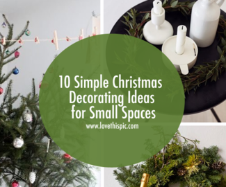 10 Simple Christmas Decorating Ideas for Small Spaces