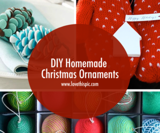 DIY Homemade Christmas Ornaments
