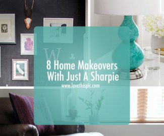 8 Home Makeovers With Just A Sharpie