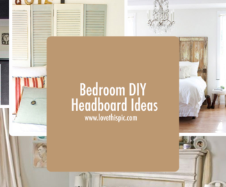 Bedroom DIY Headboard Ideas