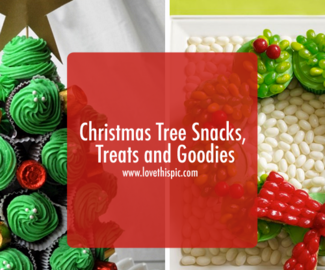 Christmas Tree Snacks, Treats and Goodies