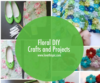 Floral DIY Crafts and Projects