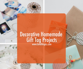 Decorative Homemade Gift Tag Projects