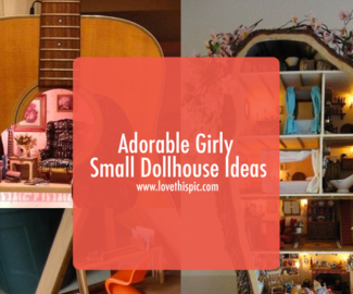 Adorable Girly Small Dollhouse Ideas