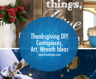 Thanksgiving DIY Centepieces, Art, Wreath Ideas
