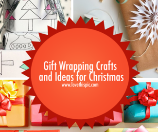 Gift Wrapping Crafts and Ideas for Christmas