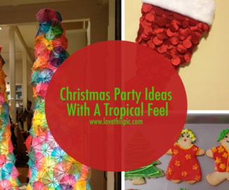 Christmas Party Ideas With A Tropical Feel