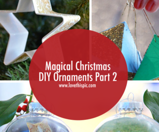 Magical Christmas DIY Ornaments Part 2