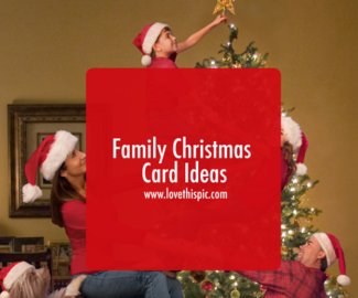 Family Christmas Card Ideas