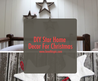 DIY Star Home Decor For Christmas