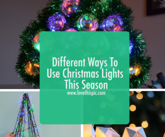Different Ways To Use Christmas Lights This Season