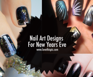 Nail Art Designs For New Years Eve