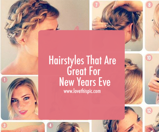 Hairstyles That Are Great For New Years Eve