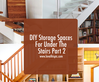 DIY Storage Spaces For Under The Stairs Part 2