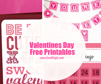 Valentines Day Free Printables