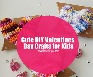 Cute DIY Valentines Day Crafts for Kids