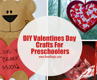 DIY Valentines Day Crafts For Preschoolers