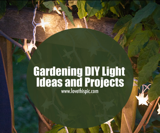Gardening DIY Light Ideas and Projects